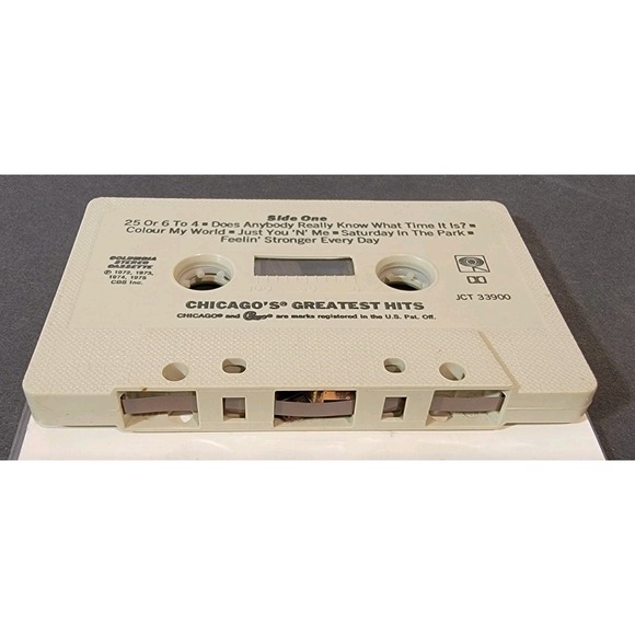 Chicago - "IX‎ Greatest Hits"  Cassette Tape 1975 Columbia Records - Picture 5 of 5